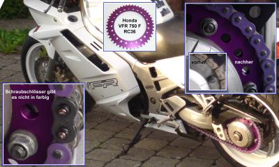 Klick für Originalgröße :Honda_VFR750F-RC36_Kettensatz_violett_Schraubschloss_Schenkewitz.jpg