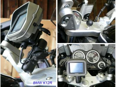 Klick für Originalgröße :TomTom-Rider_holder_BMW-K12R_RAM-Kugel_Gabelbruecke_Hagge.jpg